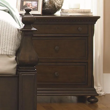 3-Drawer Nightstand